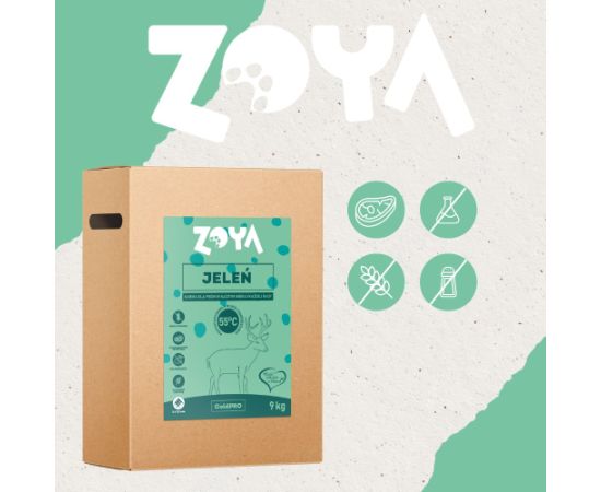 ZOYA ColdPRO Deer - dry dog food - 9kg Suņu barība
