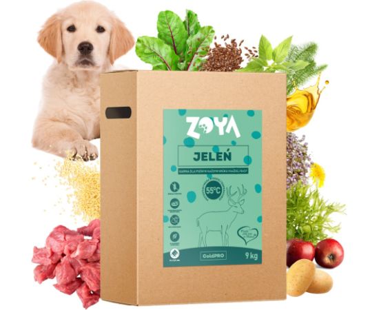 ZOYA ColdPRO Deer - dry dog food - 9kg Suņu barība