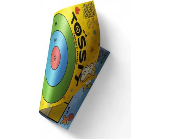 Art & Pollo Ou Tarcza TOSSIT - Target & Tic-Tac-Toe Jaunumi, Bērnu preces