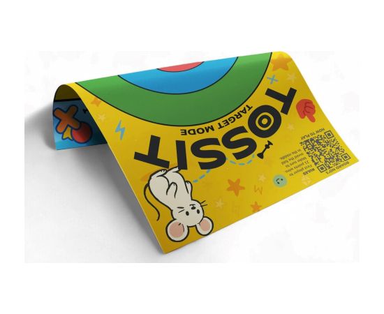 Art & Pollo Ou Tarcza TOSSIT - Target & Tic-Tac-Toe Jaunumi, Bērnu preces