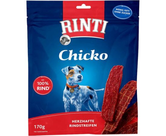 RINTI Chicko Beef - dog treat - 170g Suņu barība