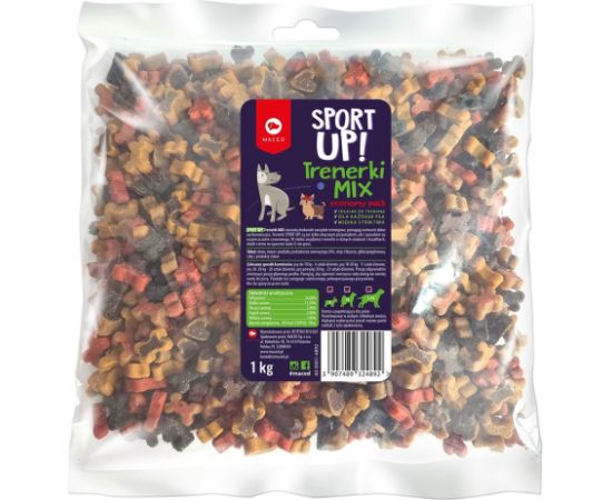 MACED Mix Sport Up! Meat bones - Dog treat - 1 kg Suņu barība