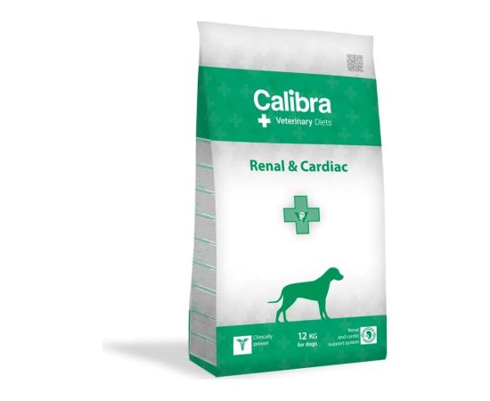 CALIBRA VD Dog Renal&Cardiac - dry dog food - 12kg Suņu barība