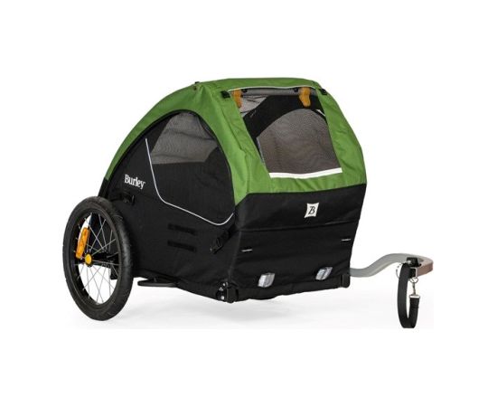 Burley Tail Wagon Dog Carrier Black, Green Jaunumi - Sports