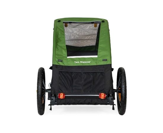 Burley Tail Wagon Dog Carrier Black, Green Jaunumi - Sports