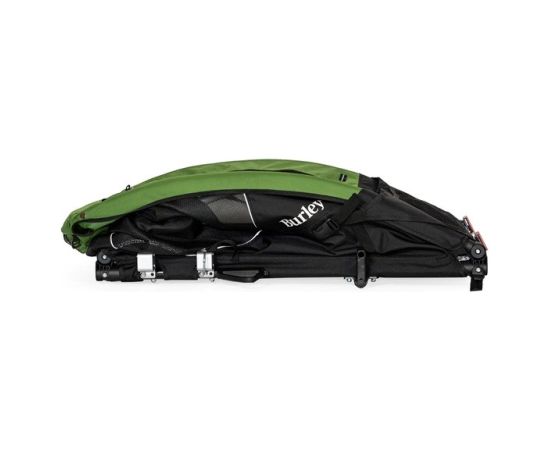 Burley Tail Wagon Dog Carrier Black, Green Jaunumi - Sports