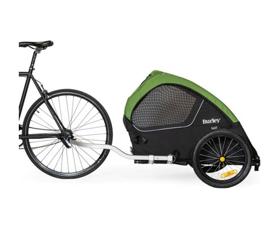 Burley Tail Wagon Dog Carrier Black, Green Jaunumi - Sports
