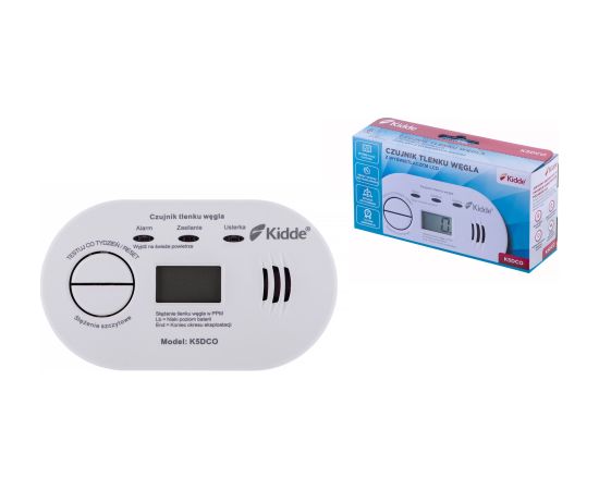 K5DCO KIDDE CARBON MONOXIDE AND CARBON MONOXIDE DETECTOR Detektori