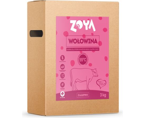 ZOYA ColdPRO Beef - dry dog food - 3kg Suņu barība
