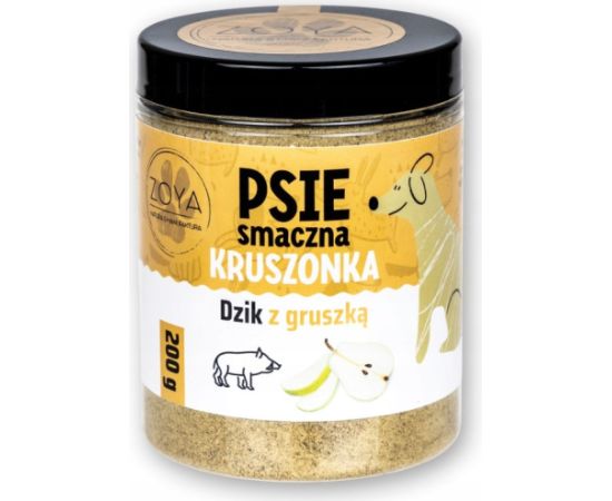 ZOYA Wild Boar and Pear Crumble - dog treat - 200g Suņu barība