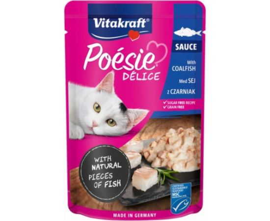 VITAKRAFT Poesie Delice blackfish - wet cat food - 85 g Консервы кошек