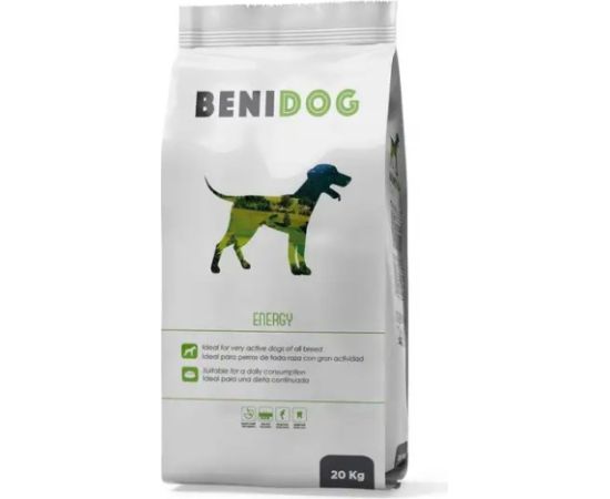 Hurtownia Karm BENIDOG Energy - dry dog food - 20kg Suņu barība