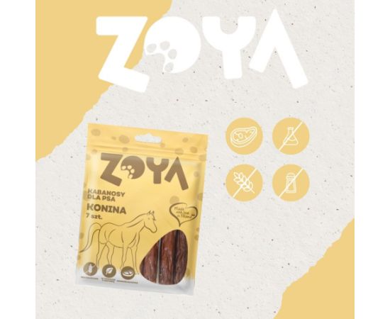 ZOYA Kabanos z koniny przysmak dla psów 7szt Suņu barība