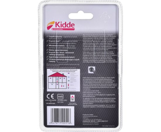 KIDDE 10Y29A smoke detector Detektori