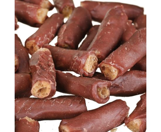 PETITTO Rurki ryżowe z gęsią przysmak dla psa 500g Suņu barība