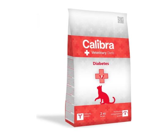 CALIBRA VD Cat Diabetes - dry cat food - 2kg Suņu barība