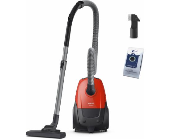 PHILIPS XD1111/10 putekļu sūcējs 750W sarkans Putekļu sūcēji