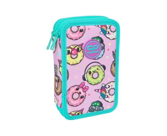 Пенал с двумя отделениями и аксессуарами CoolPack Jumper 2 Happy donuts Pюкзак