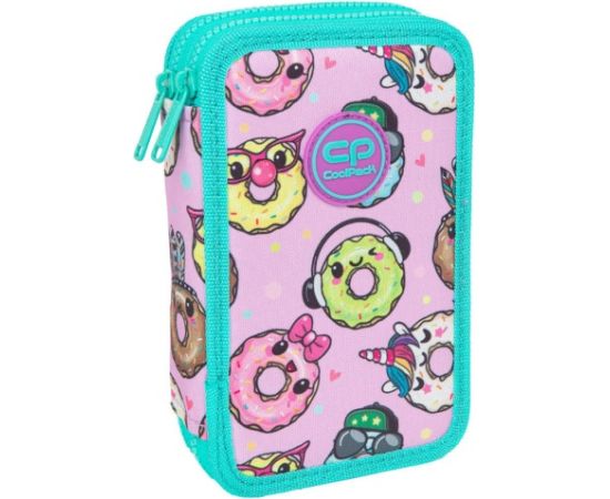 Пенал с двумя отделениями и аксессуарами CoolPack Jumper 2 Happy donuts Pюкзак