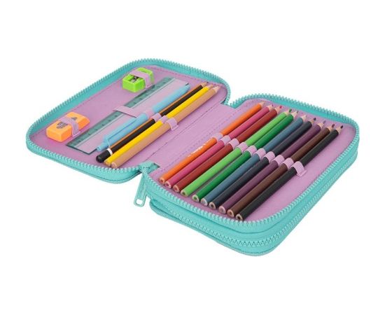 Пенал с двумя отделениями и аксессуарами CoolPack Jumper 2 Happy donuts Pюкзак