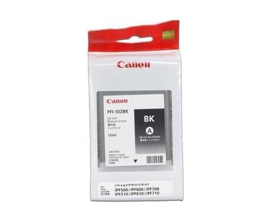 Canon PFI-102BK (0895B001) Ink Cartridge, Black (SPEC) Тонеры для принтеров