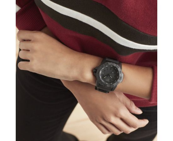 Luminox Navy SEAL Blackout Dive XS.3501.BO.F Rokas pulksteņi 