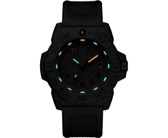 Luminox Navy SEAL Blackout Dive XS.3501.BO.F Rokas pulksteņi 