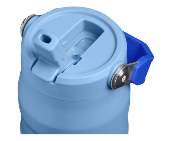 Stanley Termopudele ar salmiņu The IceFlow Bottle Flip Straw 2.0 0,71L gaiši zila Pudeles