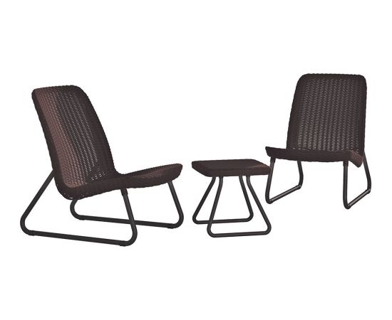 Keter Dārza mēbeļu komplekts Rio Patio Set brūns Jaunumi -Dārzam