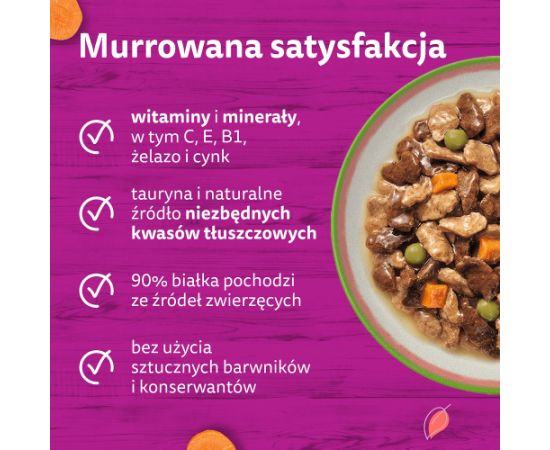 Whiskas Tasty mix wybór szefa kuchni w sosie mokra karma dla kota 40x85g Kaķu konservi