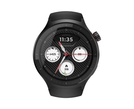 Motorola Moto Watch 3.63 cm (1.43") OLED 47 mm Digital Touchscreen Black GPS (satellite) Новинки смартфонов и телефонов
