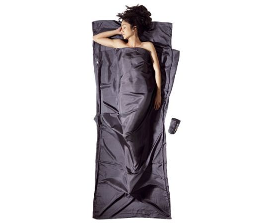 Cocoon TravelSheet Rectangular sleeping bag Silk Grey Спальные мешки
