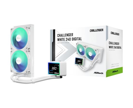 Chłodzenie ASRock Challenger White 240 Digital Охлаждение процессора