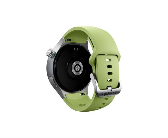 Motorola Moto Watch 3.63 cm (1.43") OLED 47 mm Digital Touchscreen Silver GPS (satellite) Новинки смартфонов и телефонов