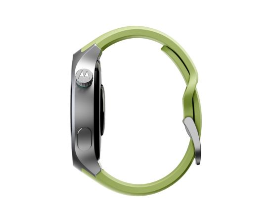 Motorola Moto Watch 3.63 cm (1.43") OLED 47 mm Digital Touchscreen Silver GPS (satellite) Новинки смартфонов и телефонов