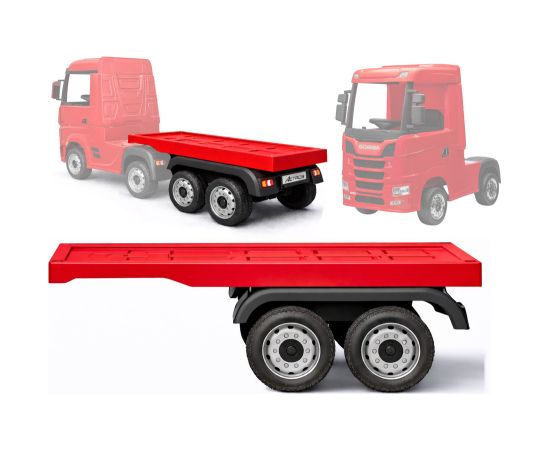 Lean Cars HL358 Mercedes Scania Actros red vehicle semi-trailer Новости - Детские товары