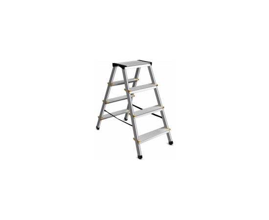Double-sided standing ladder AWTools AW23027; 2x4; 2,82 m Kāpnes un sastatnes