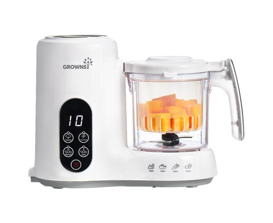 Grownsy baby food preparation robot Blenderi un Chopperi