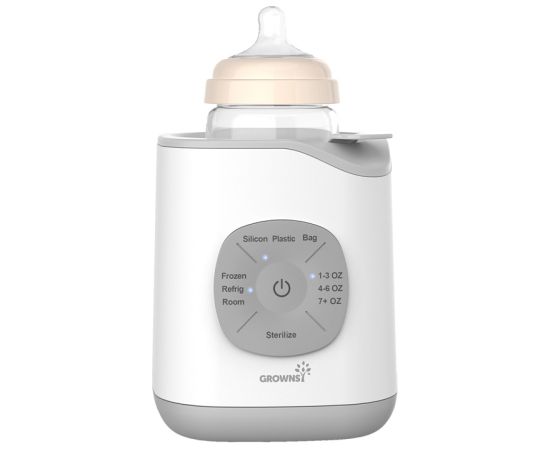 Grownsy 10-in-1 bottle warmer (gray) Elektroniskās iekārtas
