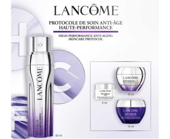 Lancome LANCOME SET (RENERGIE H.C.F. SERUM  50ML + CREAM SPF 50 15ML +EYE CREAM 5ML + NIGHT CREAM 15ML) Духи и косметика
