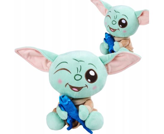 Simba DISNEY Grogu z jaszczurką 25cm 587-0756 Mīkstās rotaļlietas