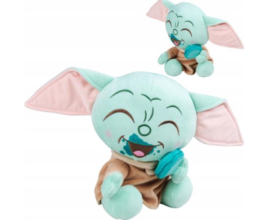 Simba DISNEY Grogu with macaroon 25cm 587-0755 Mīkstās rotaļlietas