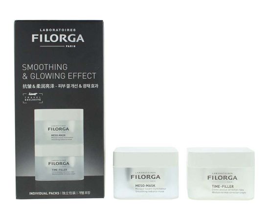 Set Filorga: Time-Filler, Anti-Wrinkle, Cream, For Face, 50 ml + Meso-Mask, Anti-Wrinkle, Cream Mask, For Face, 50 ml Sejas kopšana