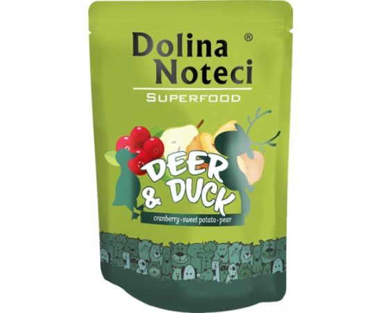 Dolina Noteci Superfood with deer and duck 300g Suņu barība