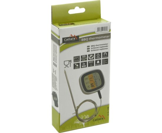 Cattara Digitālais grila termometrs ar zondi Grilu piederumi