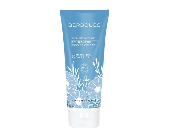 Parfums Berdoues, Musc Blanc Et Lin, Shower Gel, 200 ml Dušas želejas ķermenim