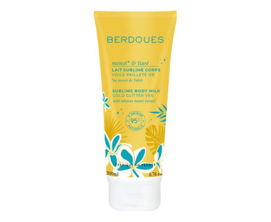 Parfums Berdoues, Monoi & Tiare, Sparkling, Body Milk, 200 ml Ķermeņa kosmētika
