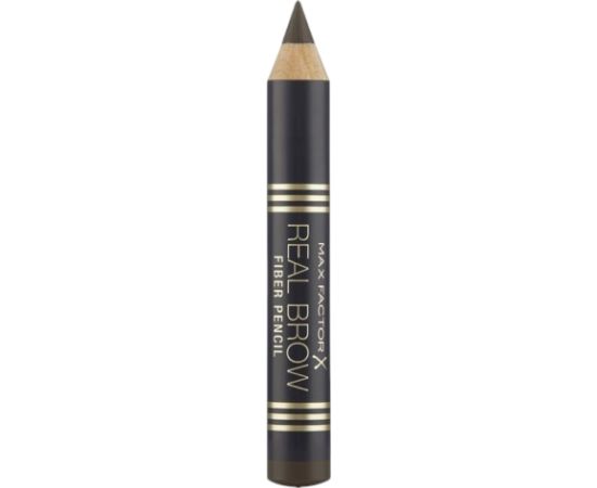 Max Factor, Real Brow, Highlights, Crayon/Pencil, Eyebrow Cream Pencil, 005, Rich Brown, 1.8 g Dekoratīvā kosmētika