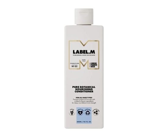 Label.M, Pure Botanical, Hair Conditioner, Nourishing, 1000 ml Matu kopšana