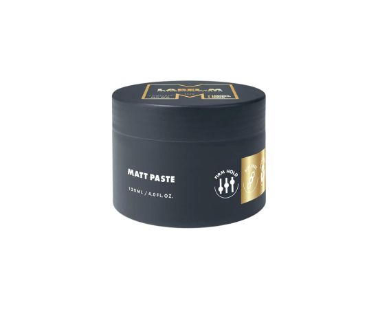 Label.M, Matt Paste, Hair Styling Paste, Matte, Firm Hold, For Hair, 120 ml Matu kopšana